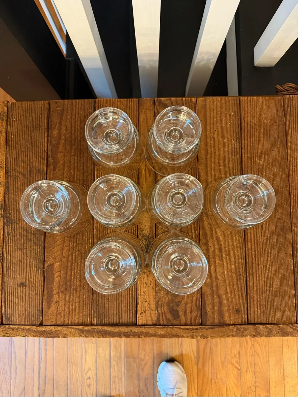 Vintage Libby Clear Glass Footed Dessert Cups - Set of 8